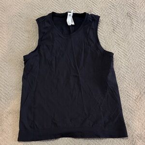 Athleta Black Perforated Tank Top